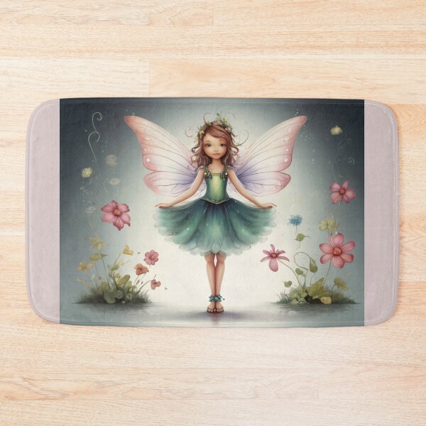 Item preview,  The Pretty Petite Fairy and Flowers designed and sold by T-shirtMill.