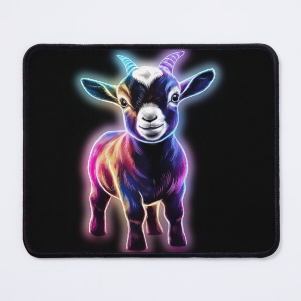 Item preview, Small Young Little Cute Baby Goat Neon designed and sold by JackJacek.
