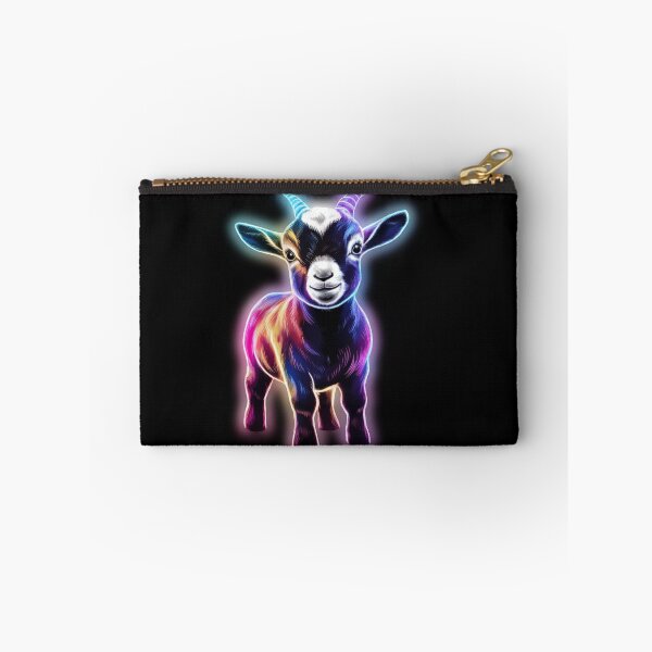 Item preview, Small Young Little Cute Baby Goat Neon designed and sold by JackJacek.