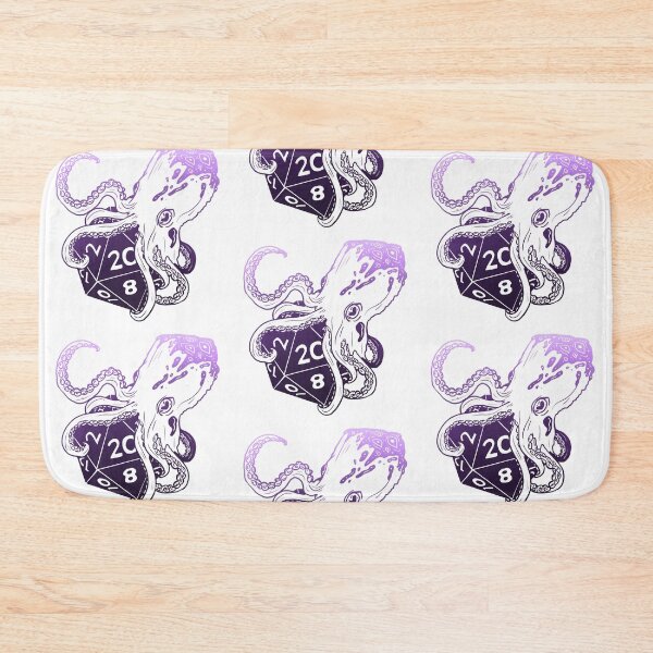 Item preview, Tentacle dice: Dnd fathomless subclass d20 (eldritch purple) designed and sold by TheDoodlemancer.