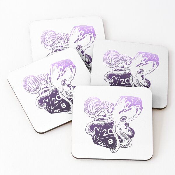 Item preview, Tentacle dice: Dnd fathomless subclass d20 (eldritch purple text) designed and sold by TheDoodlemancer.