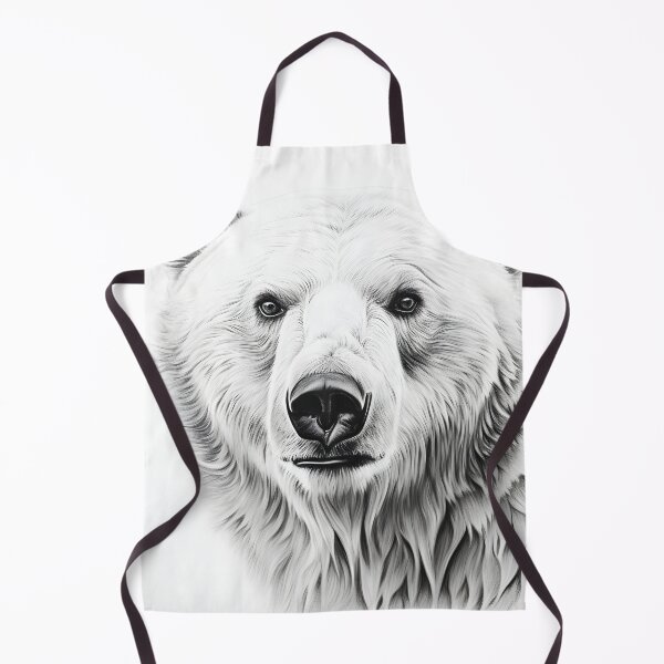 Item preview, Polar bear pencil drawing designed and sold by Pencil-Art.