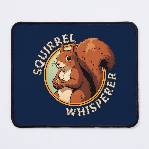 Item preview, The Squirrel Whisperer Retro Vintage Theme Cute Squirrel designed and sold by thecatcouch.