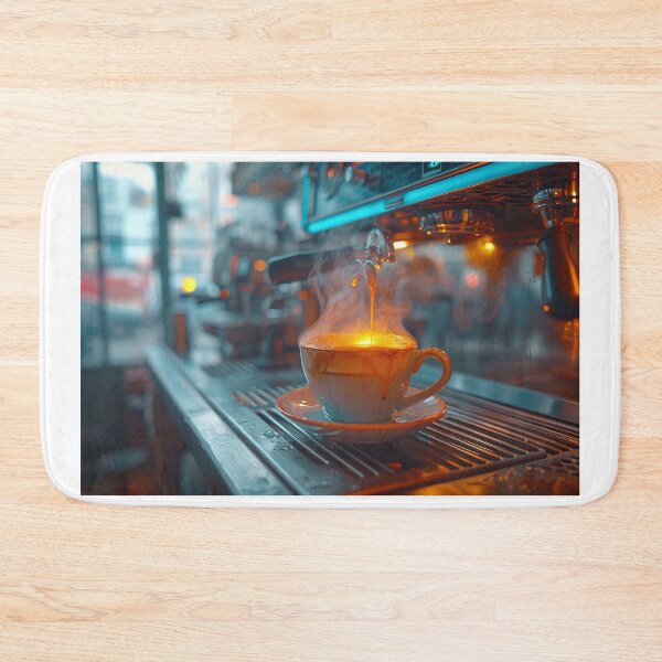Item preview, Expert Barista Creating Stunning Latte Art at Urban Coffee Roastery designed and sold by Shirtastically.