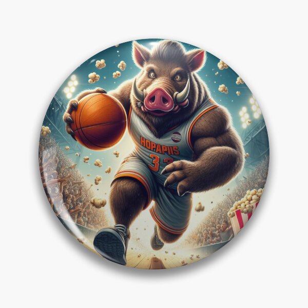 Item preview, Boar basketball player. designed and sold by MyHappyArtShop.