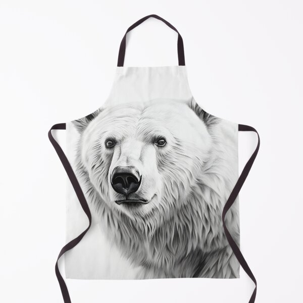 Item preview, Polar bear pencil drawing designed and sold by Pencil-Art.