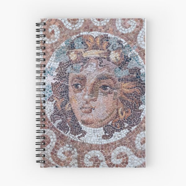 Item preview, Mosaic with the head of Dionyssos from a Roman Villa in Greece 150 -200 AC designed and sold by Photopat.