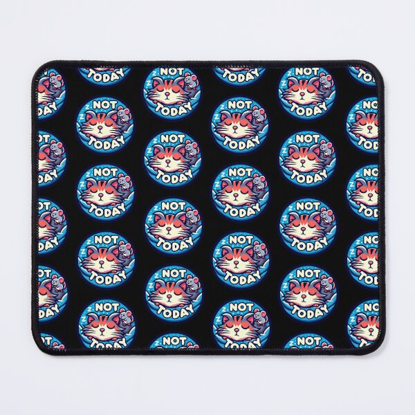 Item preview, Lazy Cat and Mouse - High Resolution Illustration designed and sold by hello-ib.