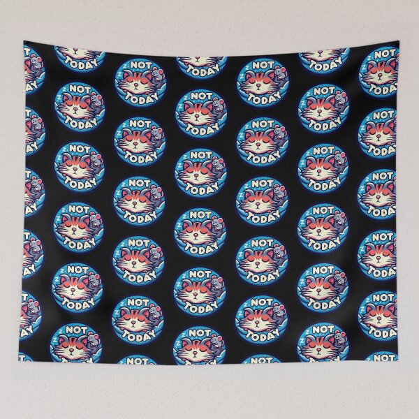 Item preview, Lazy Cat and Mouse - High Resolution Illustration designed and sold by hello-ib.