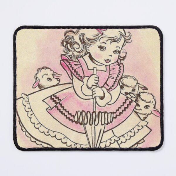 Item preview, Kawaii Kitsch Vintage Little Bo Peep Doll Coquette designed and sold by knickeryknackry.