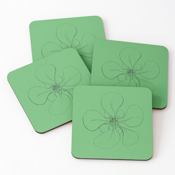 Item preview, A little flower drawn in black designed and sold by Maria Santos Prieto.