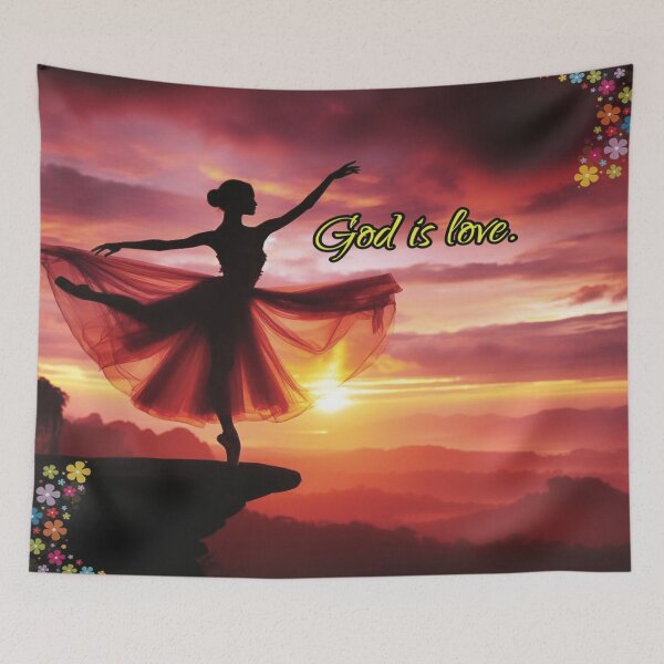 Item preview, God is love designed and sold by IslaryCreation.