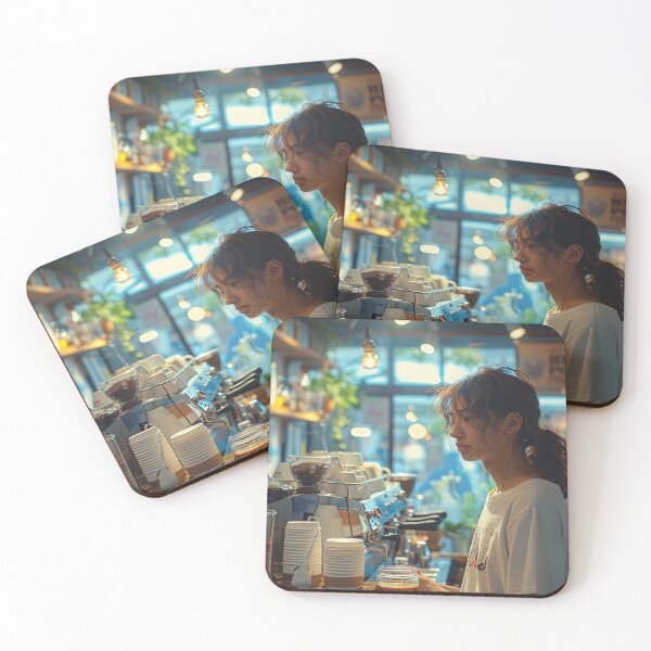 Item preview, Artful Espresso Creations: A Day at the Coffee Shop designed and sold by Shirtastically.