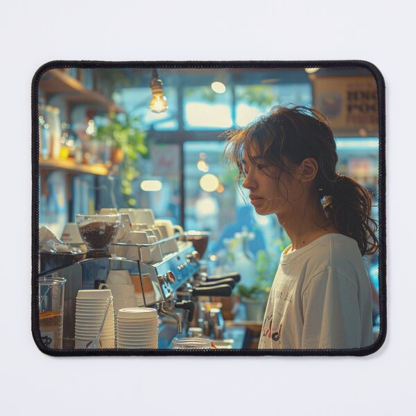 Item preview, Artful Espresso Creations: A Day at the Coffee Shop designed and sold by Shirtastically.