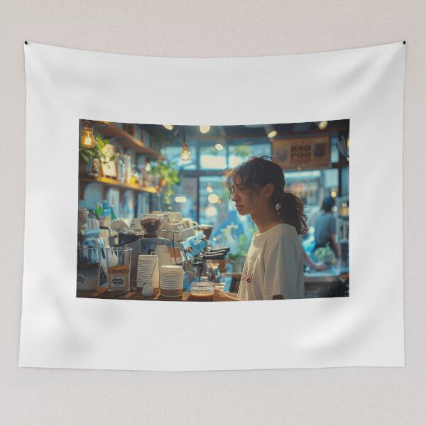 Item preview, Artful Espresso Creations: A Day at the Coffee Shop designed and sold by Shirtastically.