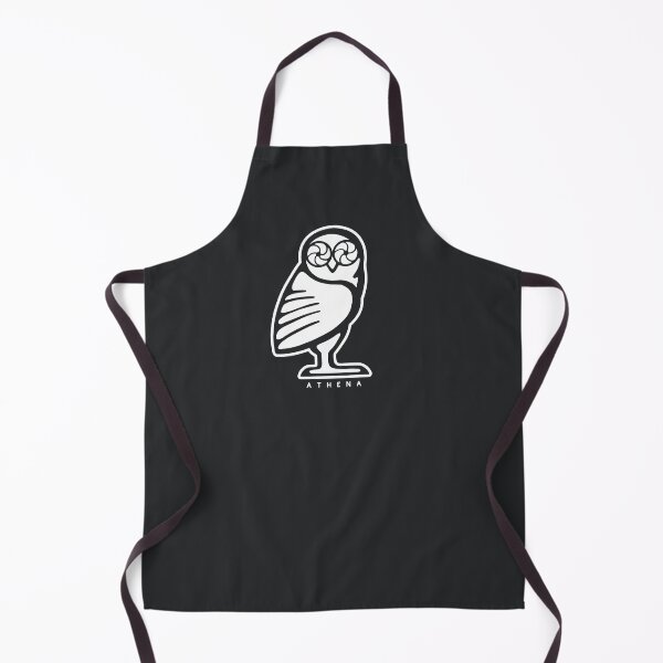 Item preview, Athena owl. Design for ancient Greece fans in white ink designed and sold by martodesign.