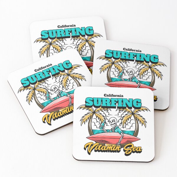 Item preview, "Vitamin sea" California surfing - summer - vitamin sea - sea - Beach - california designed and sold by DeCodeArtShop.