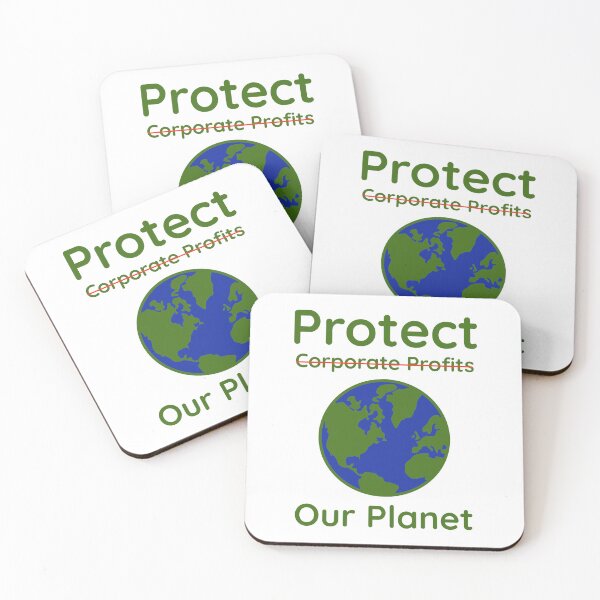 Item preview, Protect our planet not corporate profits  designed and sold by Rachel the Artist .