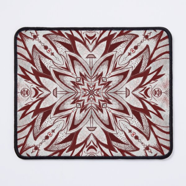 Item preview, Mandala Red Flower designed and sold by Laura Müller.