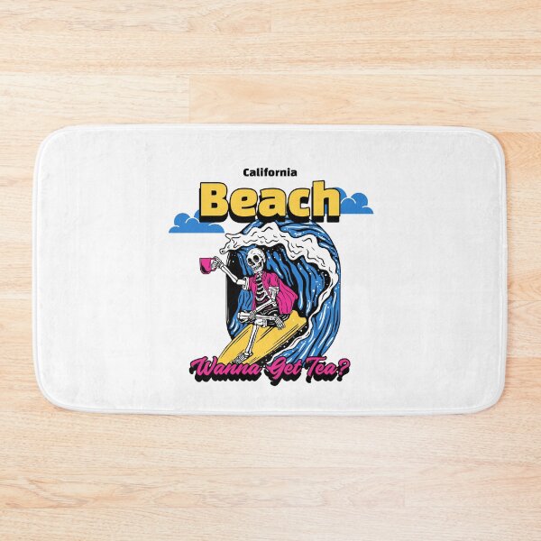 Item preview, "wanna get tea" california beach - summer - tea - sea - beach - california designed and sold by DeCodeArtShop.