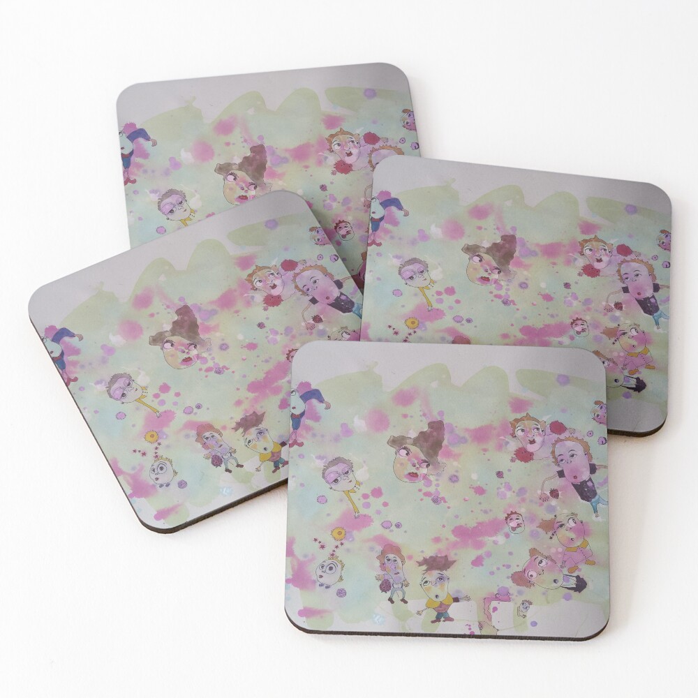 Item preview, Coasters (Set of 4) designed and sold by Rorschach68.