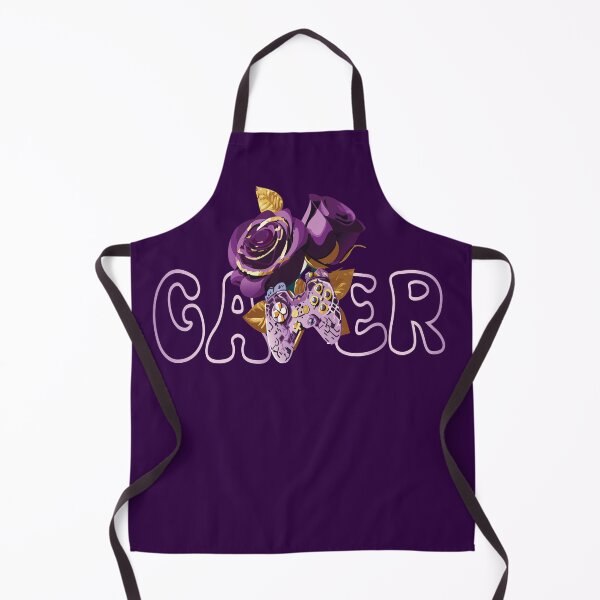 Item preview, royal purple and golden roses gamer flowers  designed and sold by Meedbubble2-0.