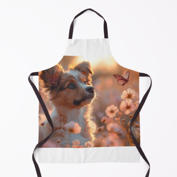 Item preview, Happiness Blooms: A Pup's Encounter With a Trendy Butterfly designed and sold by Shirtastically.