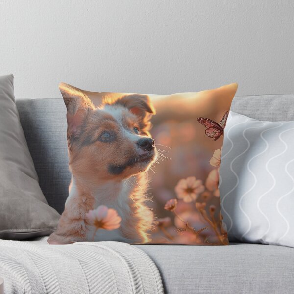 Item preview, Happiness Blooms: A Pup's Encounter With a Trendy Butterfly designed and sold by Shirtastically.