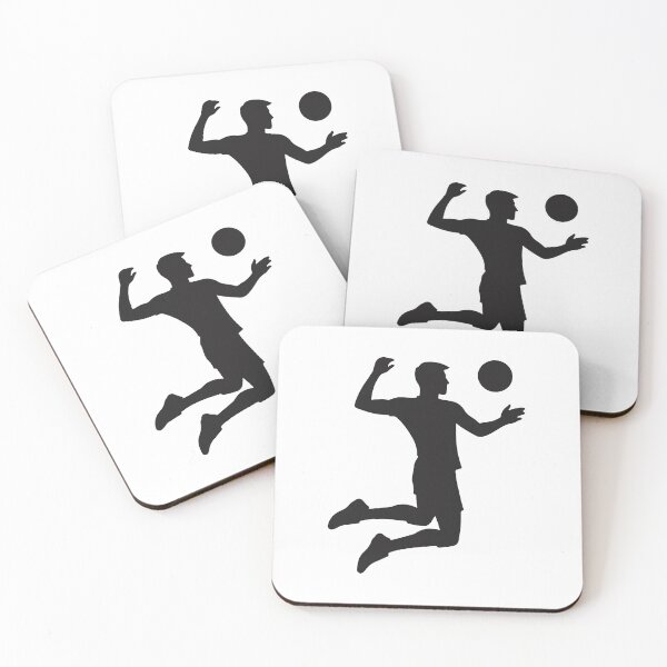 Item preview, Spike Silhouette: Volleyball Player in Action designed and sold by Colorful Dreams.