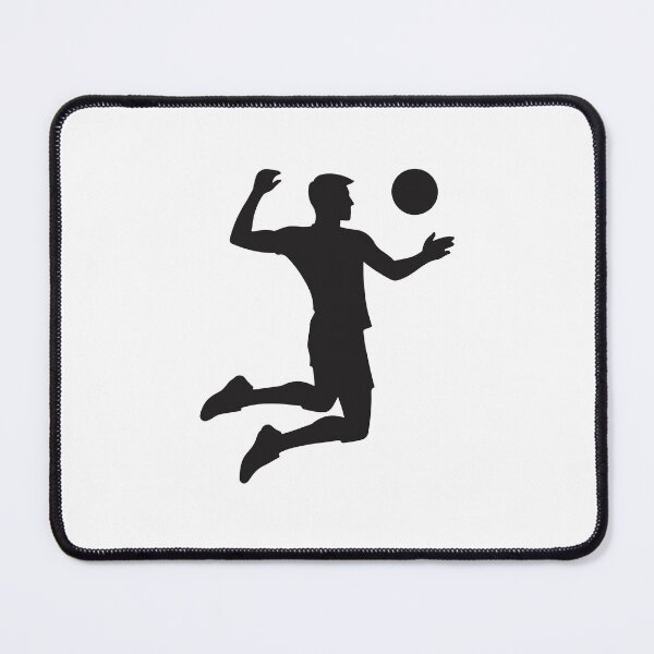 Item preview, Spike Silhouette: Volleyball Player in Action designed and sold by Colorful Dreams.