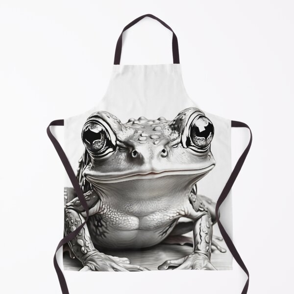 Item preview, Black and White Toad pencil drawing designed and sold by Pencil-Art.