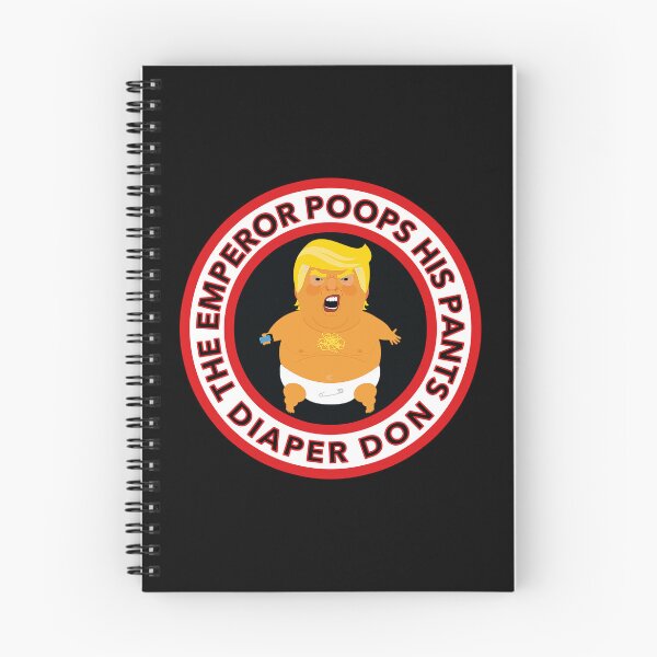 Item preview, The Emperor Poops His Pants - Diaper Don - Anti trump designed and sold by Thelittlelord.