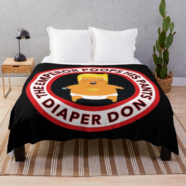 Item preview, The Emperor Poops His Pants - Diaper Don - Anti trump designed and sold by Thelittlelord.