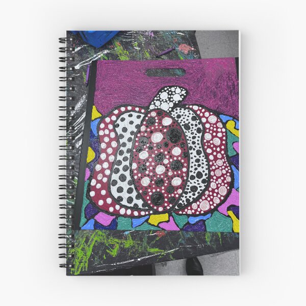Item preview, Kusama modern colorful pumpkin designed and sold by mjiguana.