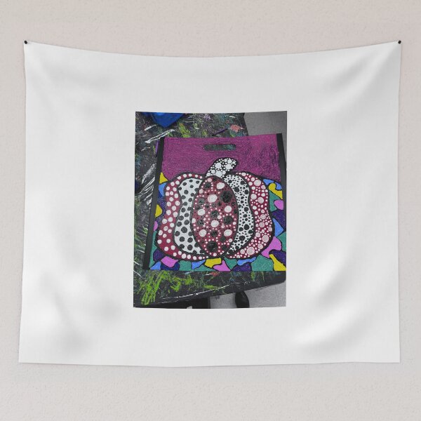 Item preview, Kusama modern colorful pumpkin designed and sold by mjiguana.