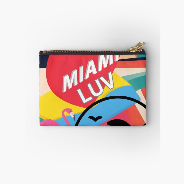 Item preview, Pop Art Miami Style Cool Eclectic Art Design Miami LUV hot Eye-catching Tropical Decor designed and sold by Wolvescreate.