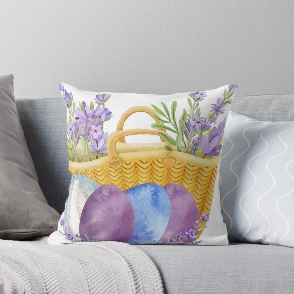 Item preview, Easter, Christ, Eggs, New Passover, Happiness, basket, Flowers, Lavender designed and sold by WORLD-SOFIA.