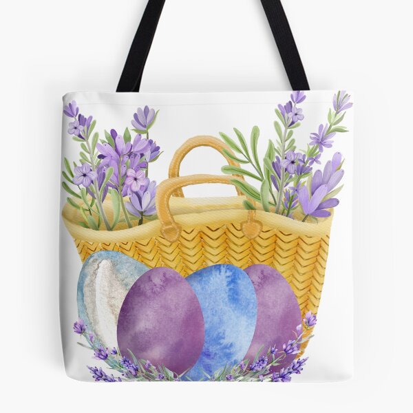 Item preview, Easter, Christ, Eggs, New Passover, Happiness, basket, Flowers, Lavender designed and sold by WORLD-SOFIA.