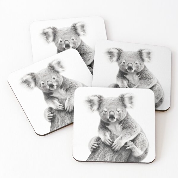 Item preview, Koala pencil drawing designed and sold by Pencil-Art.