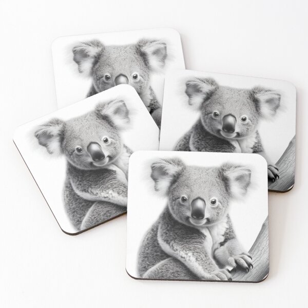 Item preview, Koala pencil drawing designed and sold by Pencil-Art.