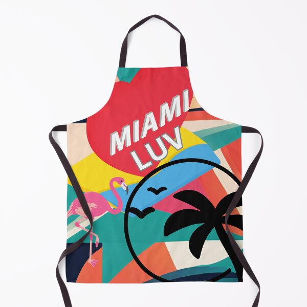 Item preview, Pop Art Miami Style Cool Eclectic Art Design Miami LUV hot Eye-catching Tropical Decor designed and sold by Wolvescreate.