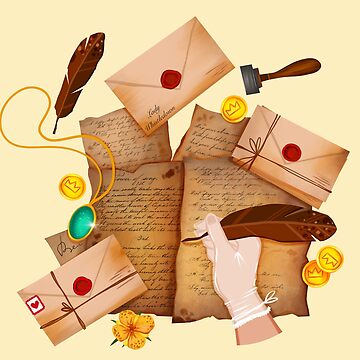 "Penelope Featherington, Lady whistledown " Sticker for Sale by