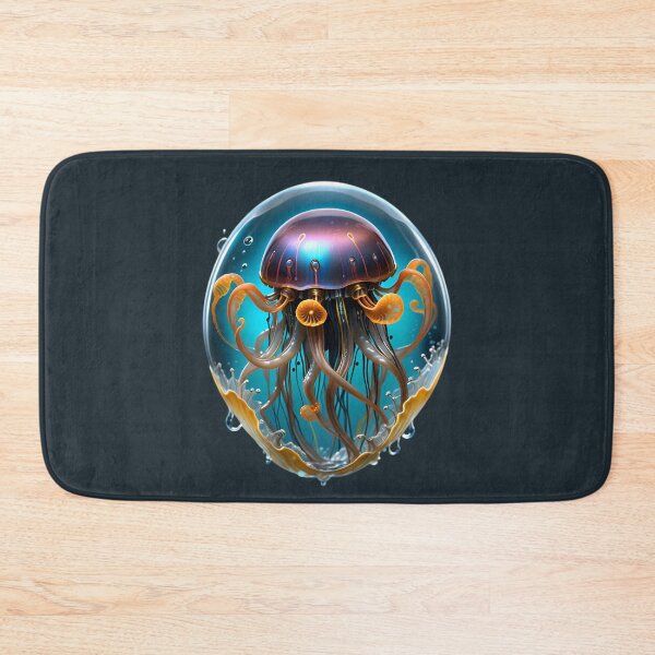 Item preview, Cool Futuristic Cyborg Jellyfish designed and sold by TheArtOfPat.