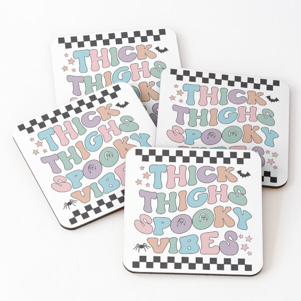 Item preview, Thick Thighs Spooky Vibes designed and sold by Graphic Daisy.