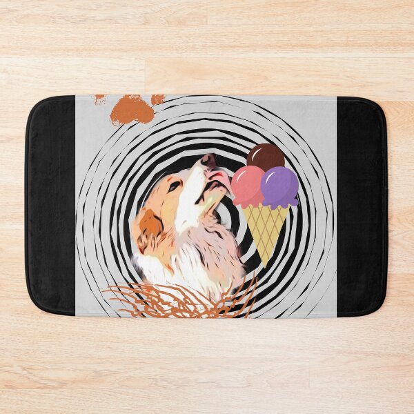 Item preview, Cute dog and ice cream designed and sold by MargoMalej.