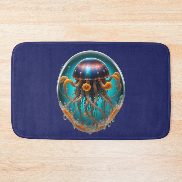 Item preview, Cool Futuristic Cyborg Jellyfish designed and sold by TheArtOfPat.