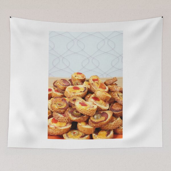 Item preview, bruschetti with cheese olives and salami designed and sold by goceris.