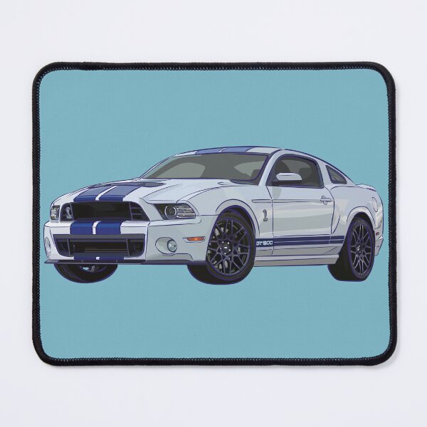 Item preview, GT500 - Silver and Blue | Organic Vector Art designed and sold by Bugs-Auto-Shop.