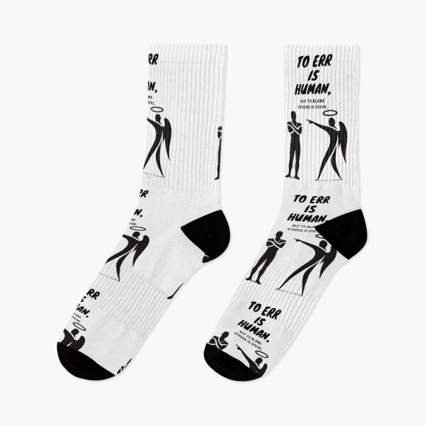 Item preview, To err is human, but to blame someone else is Divine. Funny Phrase. Fun Gifts. designed and sold by LilianPixel.