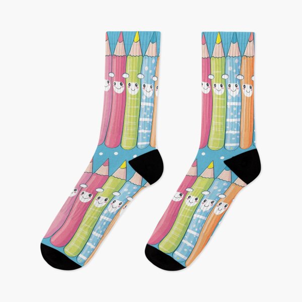 Item preview, Kawaii Crew: Adorable Pencil Pals for School & Art designed and sold by Tincanninja.
